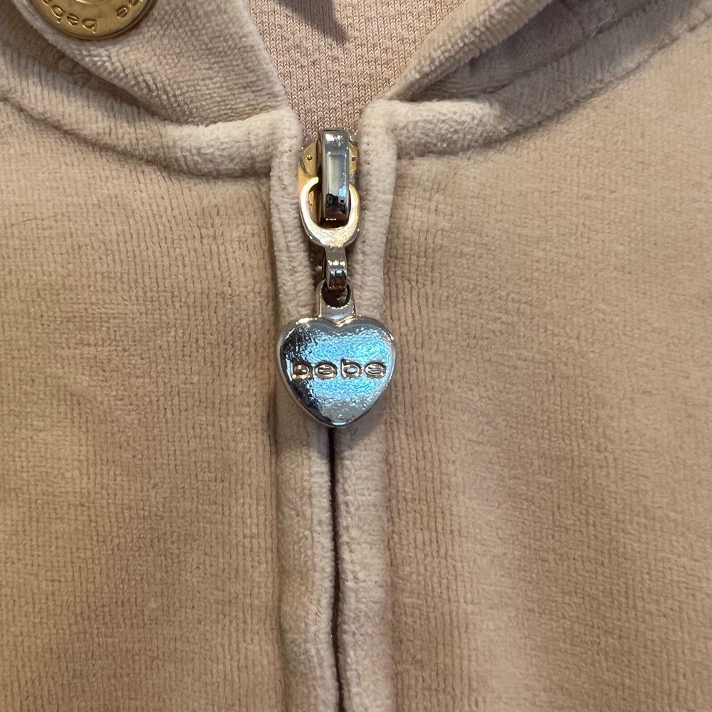 Bebe Velour Jacket - Picture 3 of 3